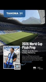 Tahoma 31 - the turfgrass trusted by the pros! As Carlos Castillo puts it, "It's the best." Tahoma 31 will be featured in SportsField Management  magazine in celebration of the World Cup. As a licensed grower of Tahoma 31, Chanshare Farms brings the same high-performance sod used on elite sports fields to fields, parks, and backyards right here in Utah!

#Tahoma31 #SportsTurf #SodFarm #UtahGrown #BestInTheGame #ProQualityGrass #HybridBermudagrass #WorldCup #carloscastillo #chansharesod #chansharefarms
#chanshare #SportsFieldManagement #learnyourlawn #grassisgood #greenspacematters #realgrassisbetter #keepitreal #beutahful #farmfresh