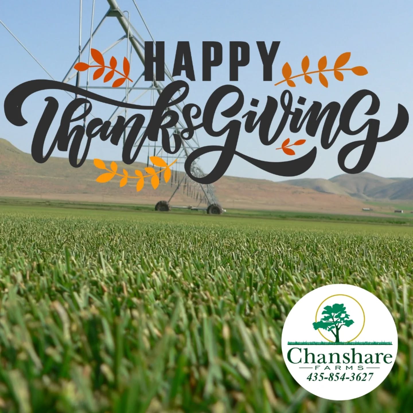 Thank you to our customers and community for supporting local agriculture and for letting us be a small part of the places you call home. Wishing you all a wonderful holiday!